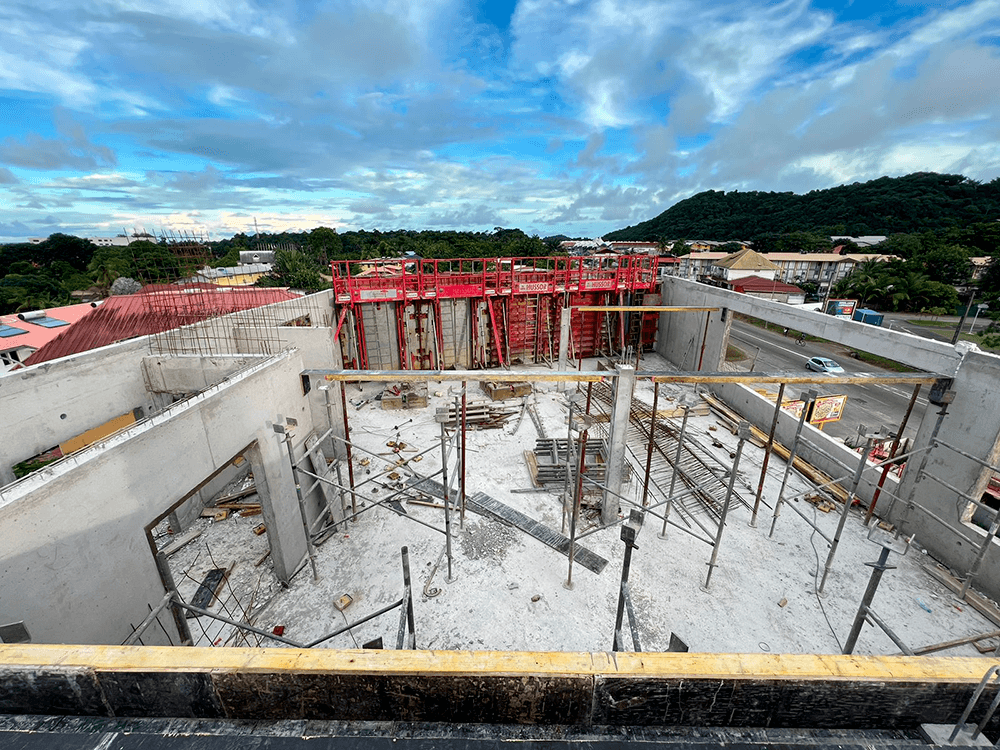Construction du centre cité d'or