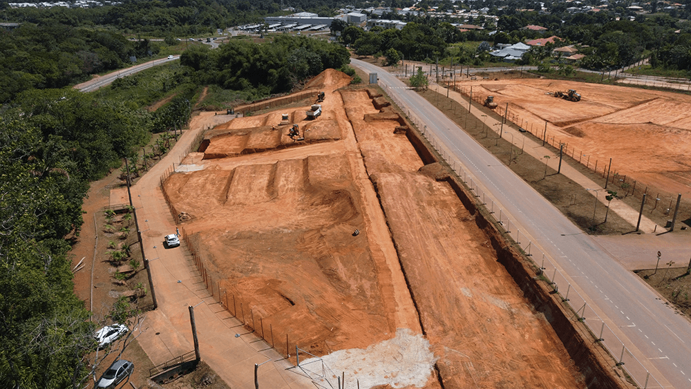 Construction de la résidence Les terrasses de Beauregard